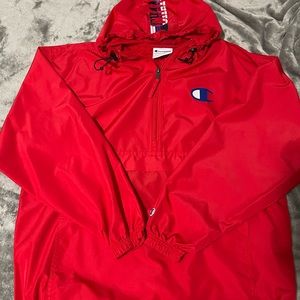 Champion- Packable Jacket, Script Logo